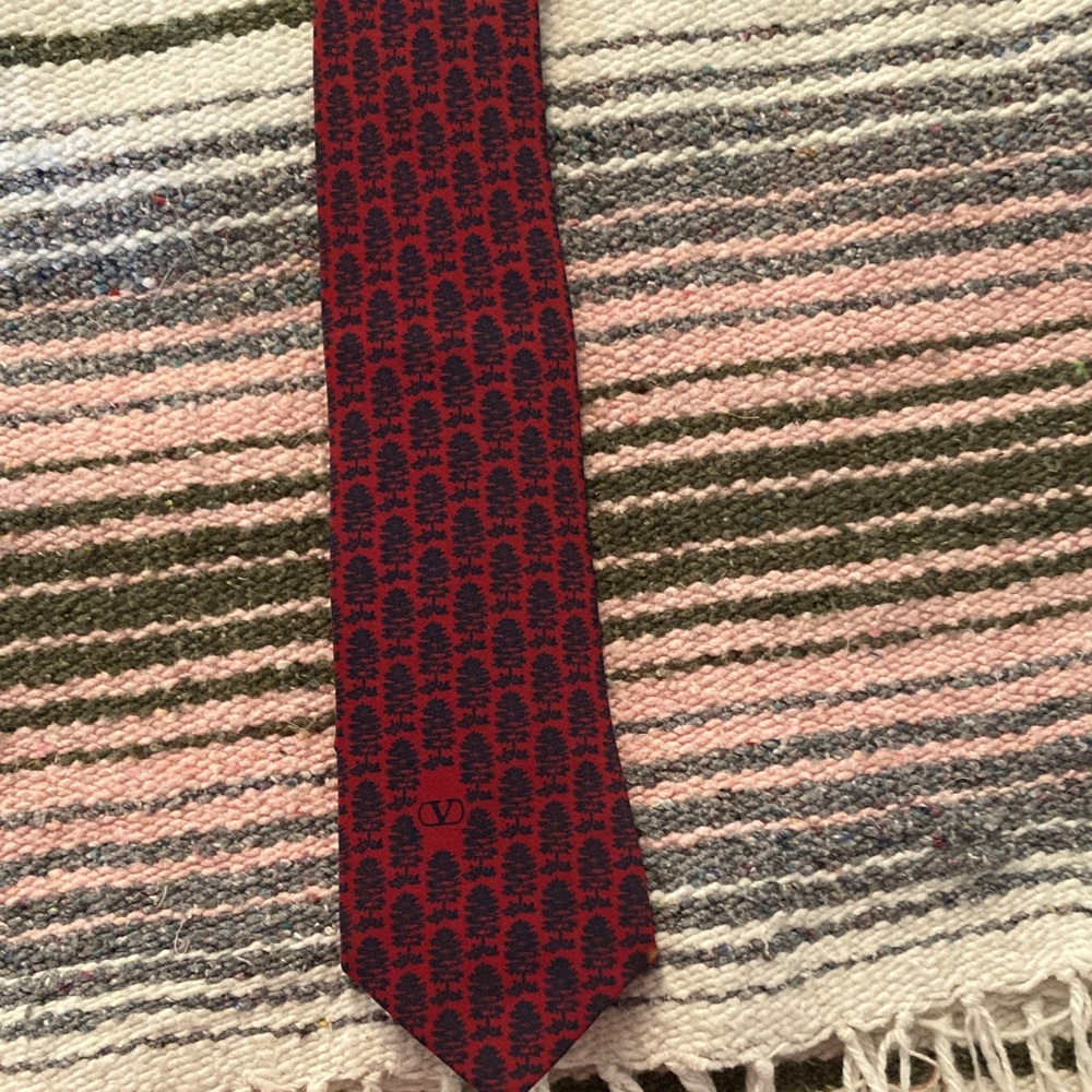 Excellent Cond Valentino Silk Tie